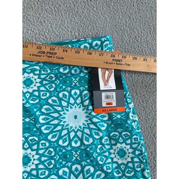 NWT Tranquility Skort 2XL Boho Geometric Pull On Stretch Blue Athletic Golf XXL - Picture 12 of 16